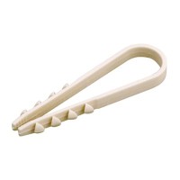 Дюбель-хомут 11-18мм, круглый, белый (100 шт/уп) REXANT Дюбель-хомут 11-18мм, круглый, белый (100 шт/уп) REXANT