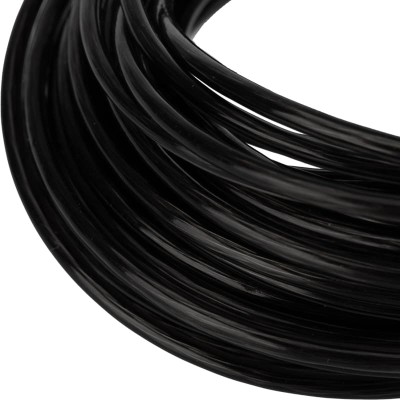 Трос стальной в ПВХ оплетке d=2,5мм, черный (моток 20м) REXANT Трос стальной в ПВХ оплетке d=2,5мм, черный (моток 20м) REXANT