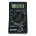 MTM DT830B Мультиметр цифровой, портативный,1999 отсчетов, батарея крона, ручная регулировка, черный, TM STEKKER