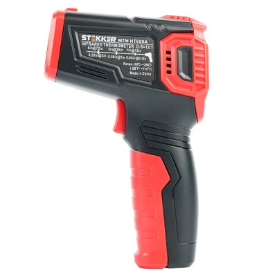 MTM HT650A Дистанционный измеритель температуры (пирометр), 2 батареи тип ААА 1,5В, черный/красный