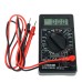 MTM DT830B Мультиметр цифровой, портативный,1999 отсчетов, батарея крона, ручная регулировка, черный, TM STEKKER