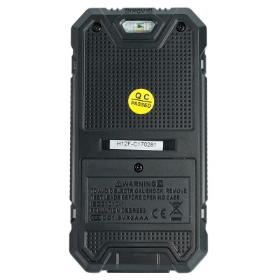 MTM HT125B Мультиметр цифровой, 4000 отсчетов, 2 батареи тип ААА 1,5В, автоматический, черный