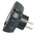 MTM HT106D Тестер розеток и УЗО, питание от сети 230V, черный