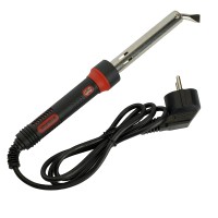 Паяльник с индикатором 100W, нихромовый нагреватель, долговечное жало, 230В, STEKKER PLE301-100