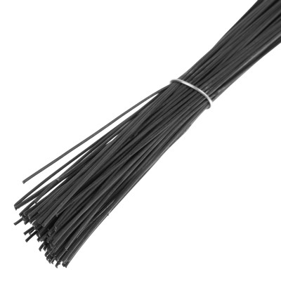 Проволока стальная в прутках 400 мм х 100 шт, вязальная, термообработанная 0.9 мм Сибртех