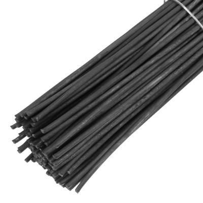 Проволока стальная в прутках 400 мм х 100 шт, вязальная, термообработанная 1.8 мм Сибртех