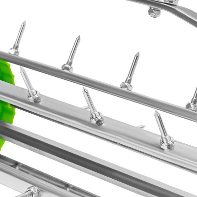 Аэратор газонный, 440 х 1400 мм, стальной черенок, Palisad Аэратор газонный, 440 х 1400 мм, стальной черенок, Palisad