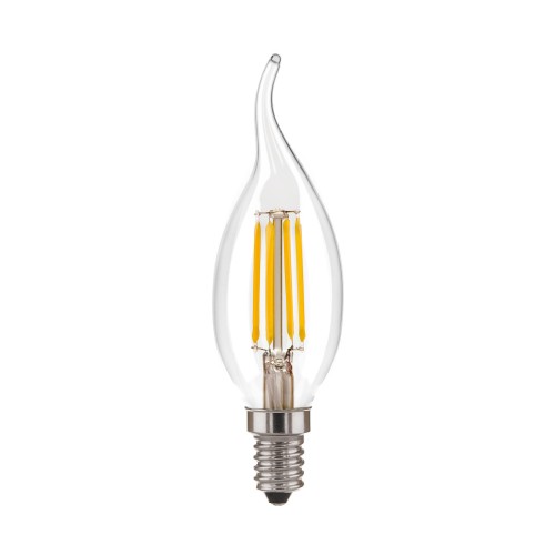 Филаментная светодиодная лампа Dimmable "Свеча на ветру" CW35 5W 4200K E14 BLE1424 Elektrostandard