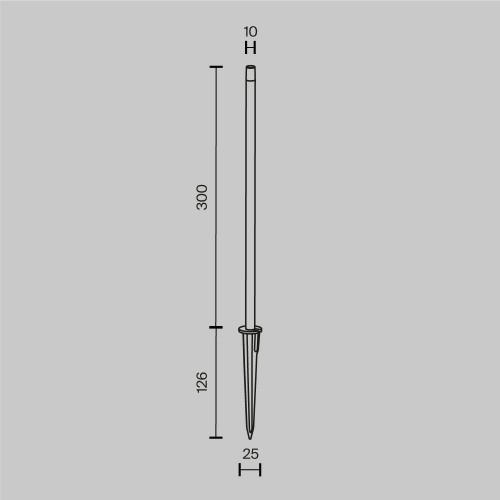 Ландшафтный светильник Outdoor O441FL-L1GF3K