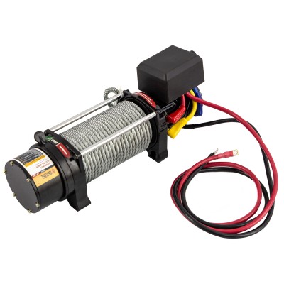 Лебедка автомобильная электрическая LB-4000, 4.5 т, 3.7 кВт, 12 В Denzel Лебедка автомобильная электрическая LB-4000, 4.5 т, 3.7 кВт, 12 В Denzel