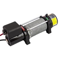 Лебедка автомобильная электрическая LB-4000, 4.5 т, 3.7 кВт, 12 В Denzel Лебедка автомобильная электрическая LB-4000, 4.5 т, 3.7 кВт, 12 В Denzel