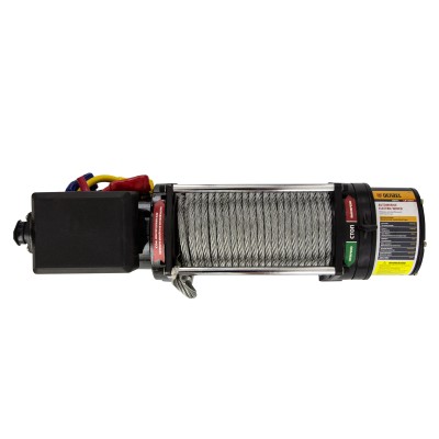 Лебедка автомобильная электрическая LB-4000, 4.5 т, 3.7 кВт, 12 В Denzel Лебедка автомобильная электрическая LB-4000, 4.5 т, 3.7 кВт, 12 В Denzel