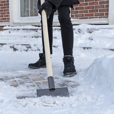 Ледоруб-скребок 200 мм, 1 кг, деревянный черенок, Сибртех