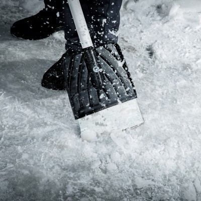 Ледоруб - скребок, 200 мм, 1.76 кг, металлический черенок, Сибртех