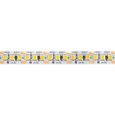 Светодиодная LED лента Feron LS616, 180SMD(2835)/m 17W/m 12V 5m 6500К Артикул 41280