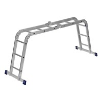 Лестница шарнирная алюминиевая, 4 х 3 ступени, Сибртех