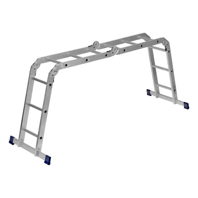 Лестница шарнирная алюминиевая, 4 х 3 ступени, Сибртех