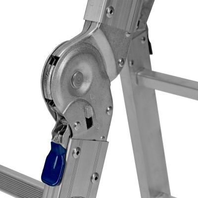 Лестница шарнирная алюминиевая, 4 х 3 ступени, Сибртех