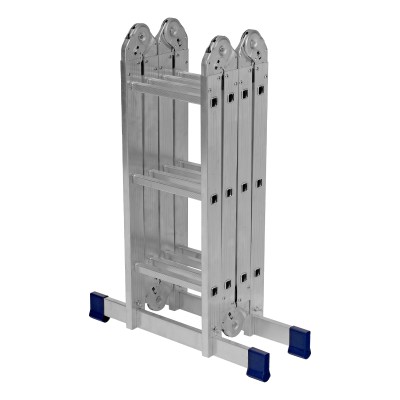 Лестница шарнирная алюминиевая, 4 х 3 ступени, Сибртех