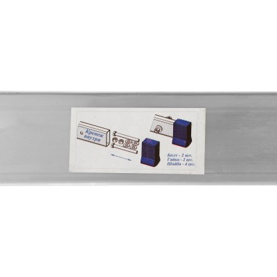 Лестница, 2 х 13 ступеней, алюминиевая, двухсекционная, Сибртех Лестница, 2 х 13 ступеней, алюминиевая, двухсекционная, Сибртех