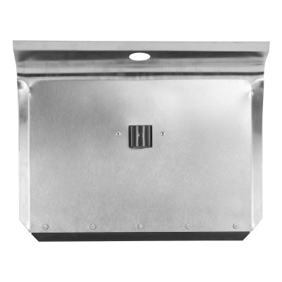 Лопата для уборки снега тротуарная, алюминиевая, 500 х 400 мм, без черенка, Сибртех