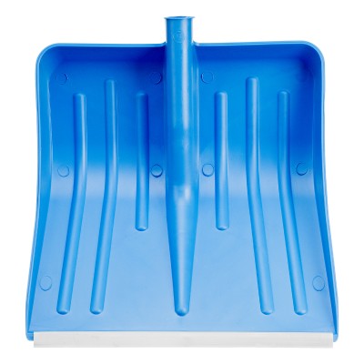 Лопата для уборки снега пластиковая, синяя, 420 х 425 мм, без черенка, Сибртех Лопата для уборки снега пластиковая, синяя, 420 х 425 мм, без черенка, Сибртех