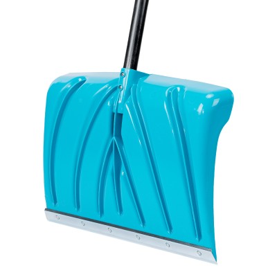 Лопата для уборки снега пластиковая Luxe,460 х 335 х 1300 мм, металлопластиковый черенок, Palisad