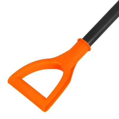 Лопата для уборки снега пластиковая, 400х405х1380 мм, стальной черенок, усиленная Сибртех Лопата для уборки снега пластиковая, 400х405х1380 мм, стальной черенок, усиленная Сибртех