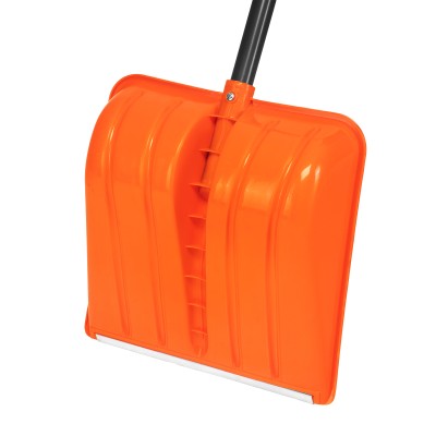 Лопата для уборки снега пластиковая, 400х405х1380 мм, стальной черенок, усиленная Сибртех Лопата для уборки снега пластиковая, 400х405х1380 мм, стальной черенок, усиленная Сибртех