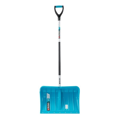 Лопата для уборки снега, полипропилен, 540х375х1420мм, алюминиевый черенок, ПВХ накладка, LUXE Palisad