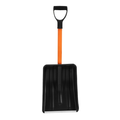 Лопата для уборки снега полипропиленовая, 275х365х790 мм, стальной черенок, Stels