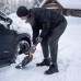 Лопата для уборки снега полипропиленовая, 275х365х790 мм, стальной черенок, Stels