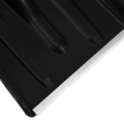 Лопата для уборки снега полипропиленовая, 275х365х790 мм, стальной черенок, Stels