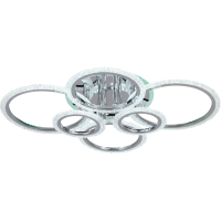 Светодиодная люстра 8447/6 CHR 132W+8W RGB