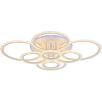 Светодиодная люстра 8447/8 WHT 208W+11W RGB