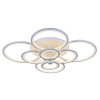 Светодиодная люстра 8002/8 WHT 256W+11W RGB