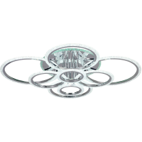 Светодиодная люстра 8447/8 CHR 208W+11W RGB