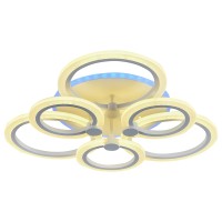 Светодиодная люстра 8076/3+3 WHT 108W+8W RGB Светодиодная люстра 8076/3+3 WHT 108W+8W RGB