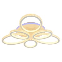 Светодиодная люстра 8033/3+3 WHT 264W+8W RGB Светодиодная люстра 8033/3+3 WHT 264W+8W RGB