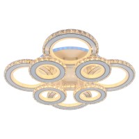 Светодиодная люстра 8061/4+4 WHT 320W+10W RGB Светодиодная люстра 8061/4+4 WHT 320W+10W RGB