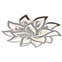 Светодиодная люстра 8028/10+5 CHR 270W+15W RGB Светодиодная люстра 8028/10+5 CHR 270W+15W RGB