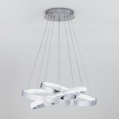 Подвесной светодиодный светильник с регулировкой цветовой температуры и яркости 90176/3 хром