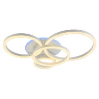 Светодиодная люстра 5895/4 WHT 136W+8W RGB Светодиодная люстра 5895/4 WHT 136W+8W RGB