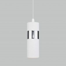 Подвесной светильник в стиле лофт 50096/1 белый/хром Eurosvet
