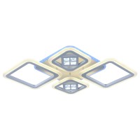 Светодиодная люстра 18024/2+2 WHT 112W+10W RGB