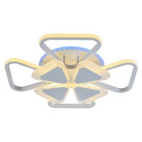Светодиодная люстра 5890/4+4A WHT 144W+8W RGB