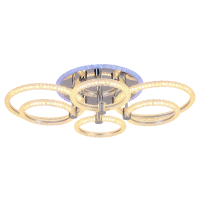 Светодиодная люстра 8024/4+2 CHR 128W+8W RGB Светодиодная люстра 8024/4+2 CHR 128W+8W RGB