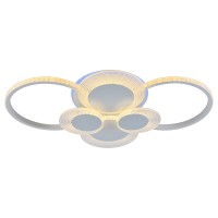 Светодиодная люстра 5883/6 WHT 128W+8W RGB Светодиодная люстра 5883/6 WHT 128W+8W RGB