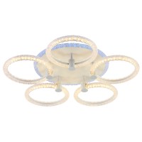 Светодиодная люстра 8024/5 WHT 90W+8W RGB