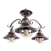 СВЕТИЛЬНИК ПОТОЛОЧНЫЙ ARTE LAMP A4577PL-3CK GRAZIOSO E27